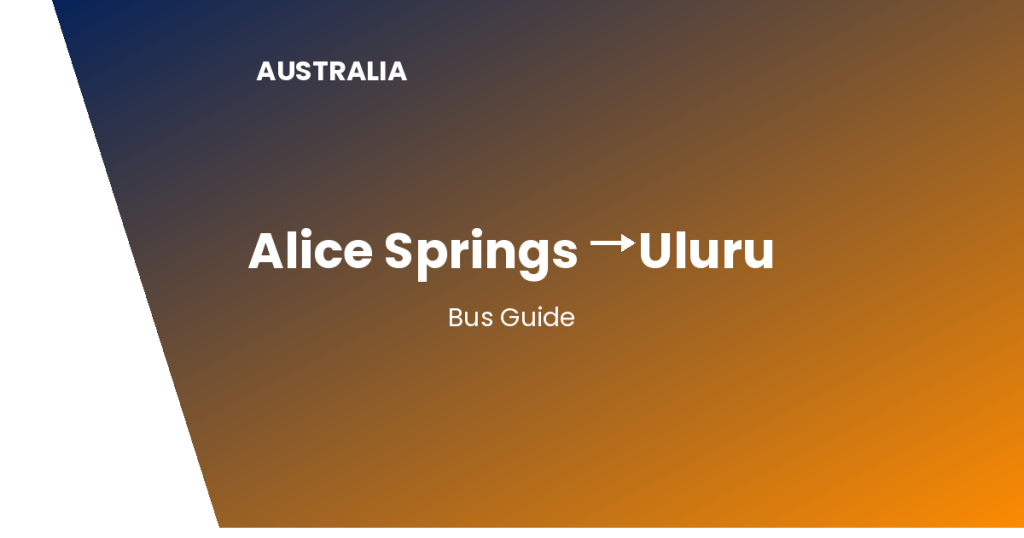 alice springs to uluru australia