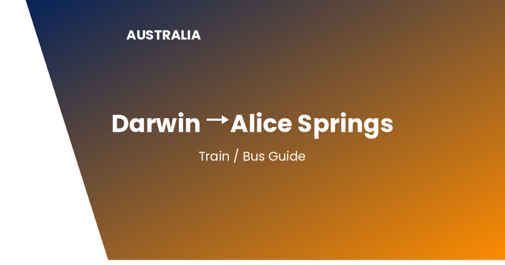 darwin to alice springs australia
