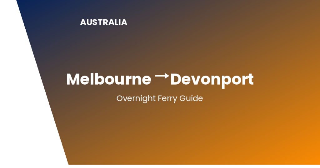 melbourne to devonport australia