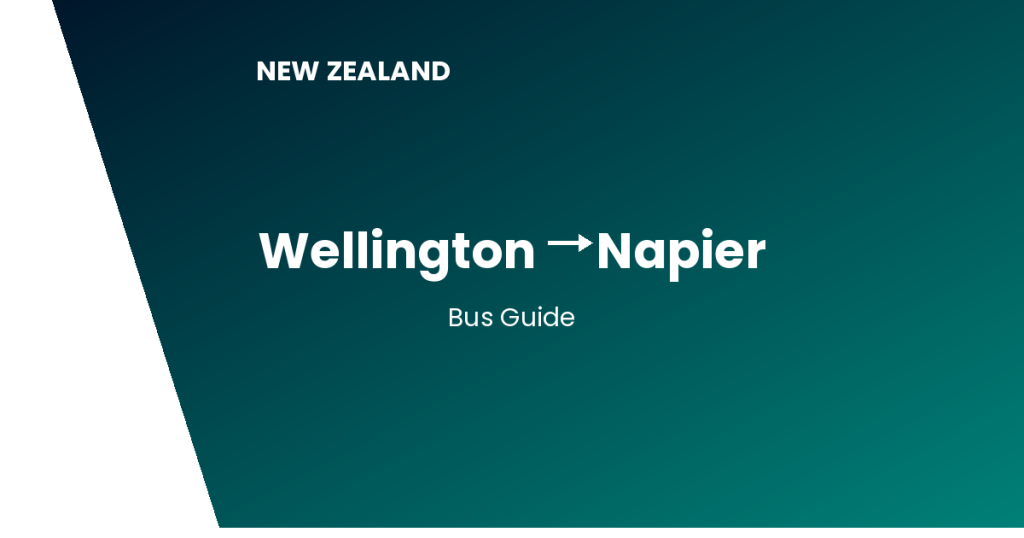 wellington to napier new zealand
